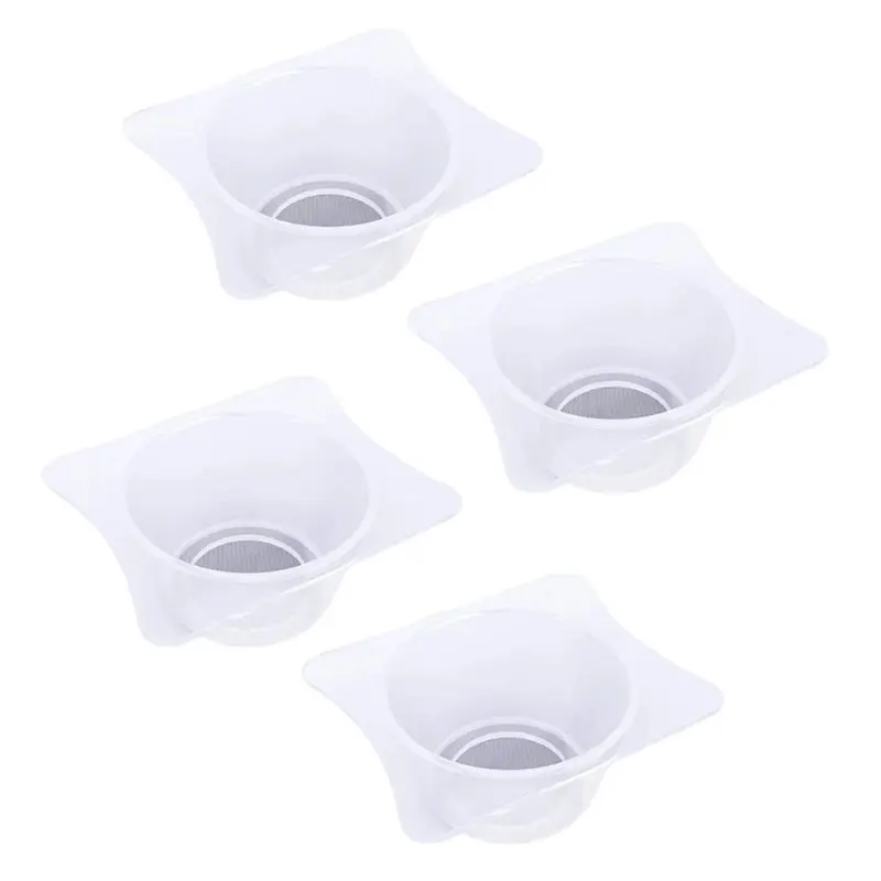 For Crafts& Painting Compatible 4 PCS Airbrush Paint Cup Strainer- PP Filter Screens 1.30
