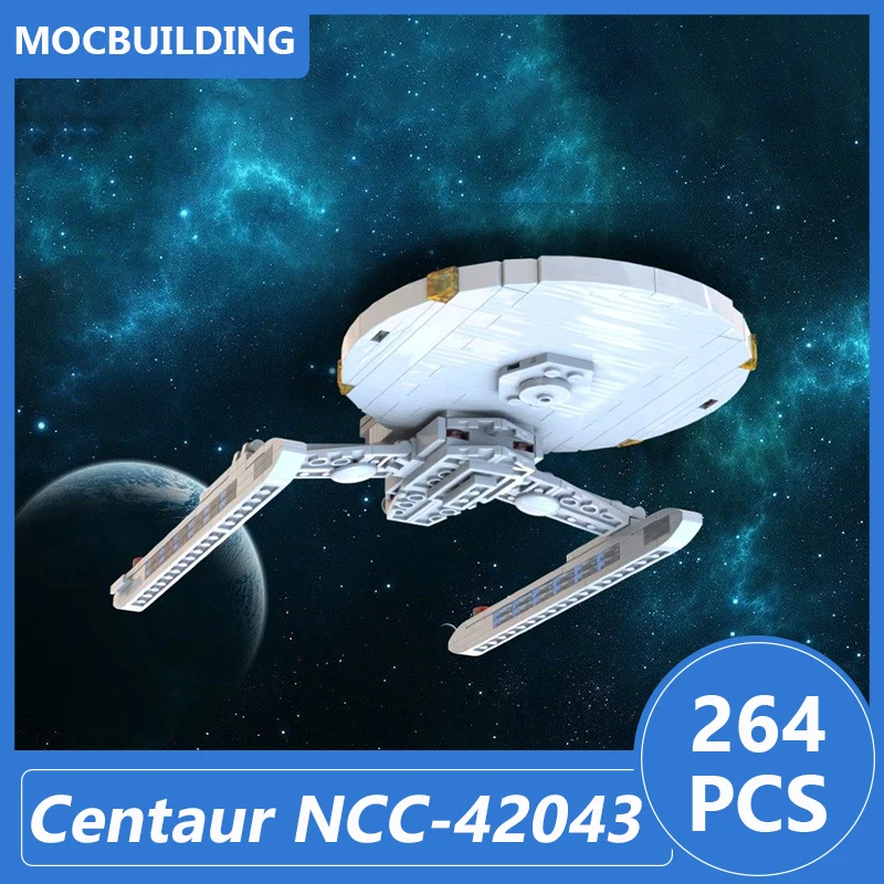 Centaur NCC-42043 Model Moc Building Blocks Diy Assemble Bricks Space Series Educational Creative Display Toys Xmas Gifts 264PCS