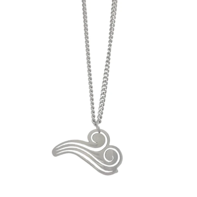 unisex elegante colgante collar amor en broche cosplay