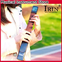 IRIN-entrenador de acordes portátil para guitarra de 6 cuerdas, con pantalla de batería de 3V, para práctica de principiantes y herramientas de entrenamiento progresivo