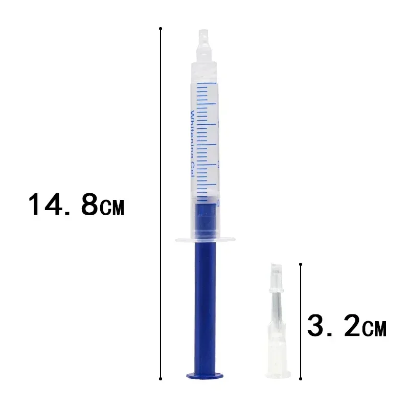 Lampu Gel pemutih gigi, 5 buah peralatan Dental cahaya Gel pemutih gigi 44% peroksida, pena Gel pemutih gigi grosir