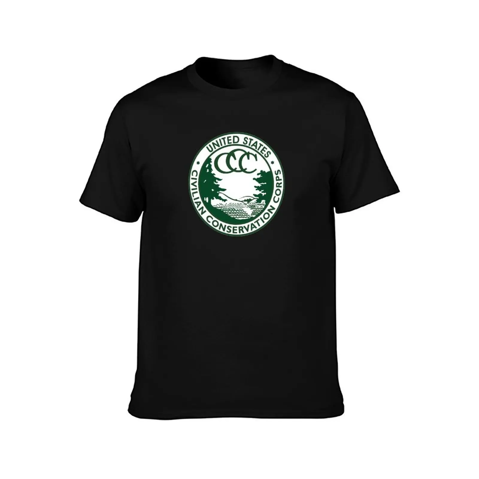 Civilian Conservation Corps Shirt Vintage CCC 1940s America Gift T-Shirt Lightweight Gym Training T-Shirt