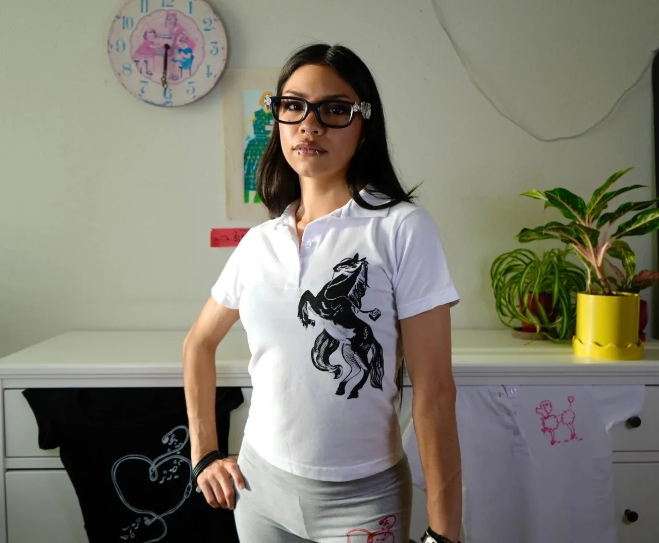 Aesthetic VintageBaby Tees Women Clothes Tops Spider Graphic Tops Y2k Style Crop Y2k Short Sleeve E-girl Fashion graphics Female