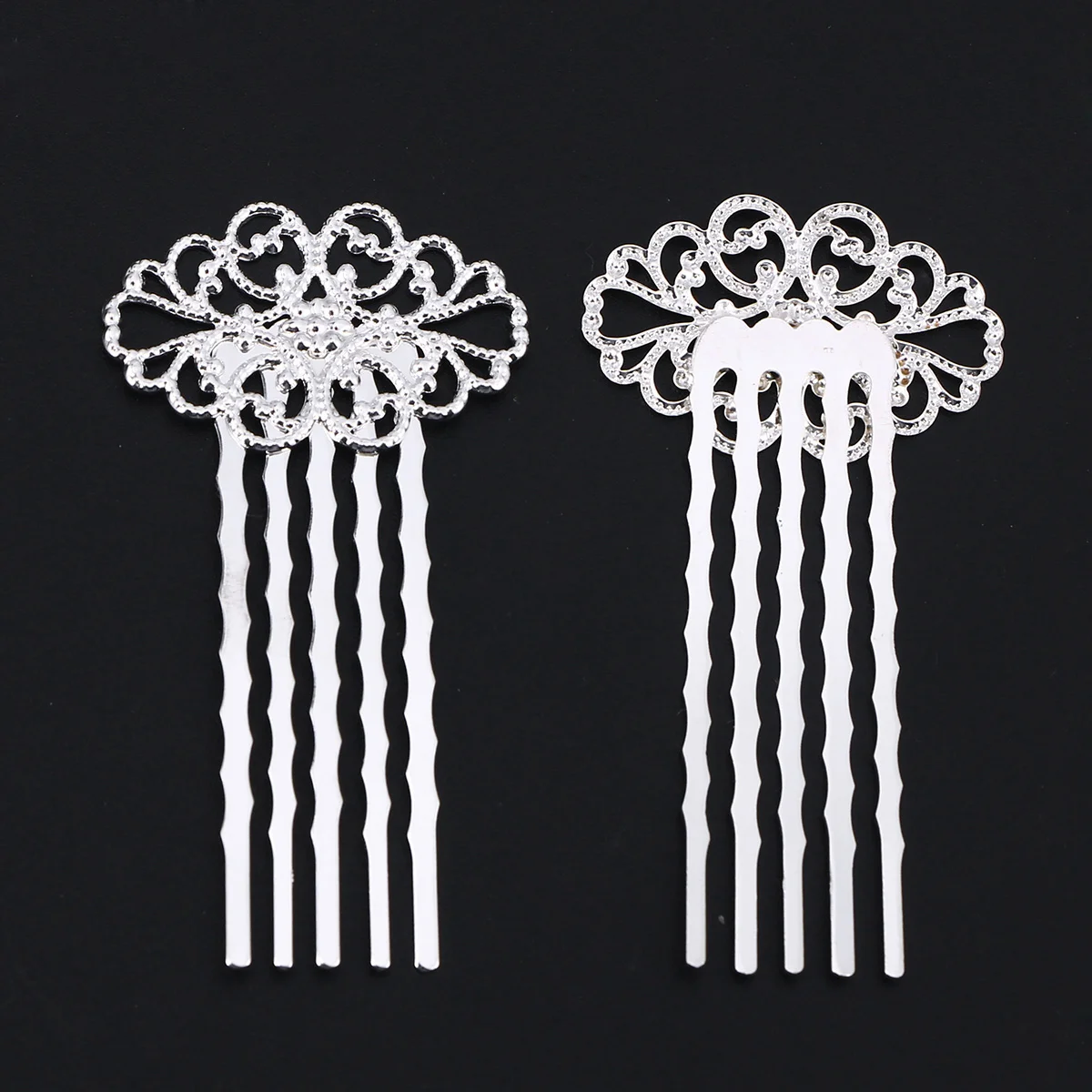 

10 Pcs Girl Miss Wedding Hair Accessories Gems Rhinestone Claw Clips Women Flower Comb