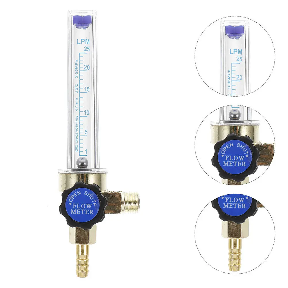 2Pcs Argon Flow Meter Gas Carbon Dioxide Indicator Accurate Measurement Tool Compact User Friendly Argon