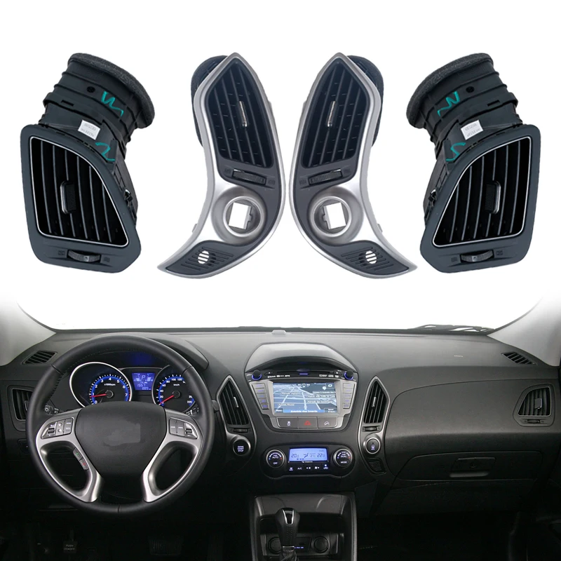 

For Hyundai IX35 / Tucson 2010-2013 Car Interior Front Dash Center Console A/C Air Vent Outlet Air Conditioning Accessories