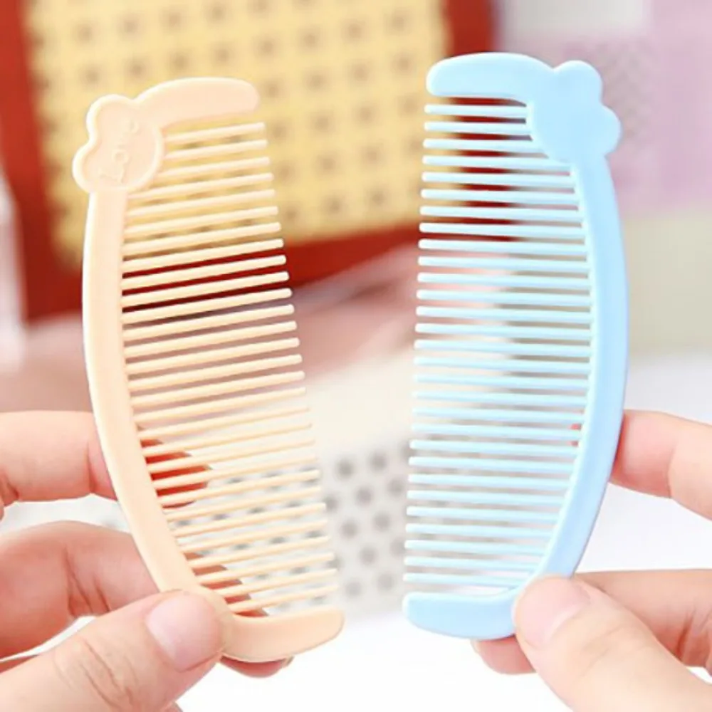 Plastic Cartoon Love Mini Comb Cute Mini Cartoon Love Hair Comb Wear Resistant Cute Student Portable Hair Comb