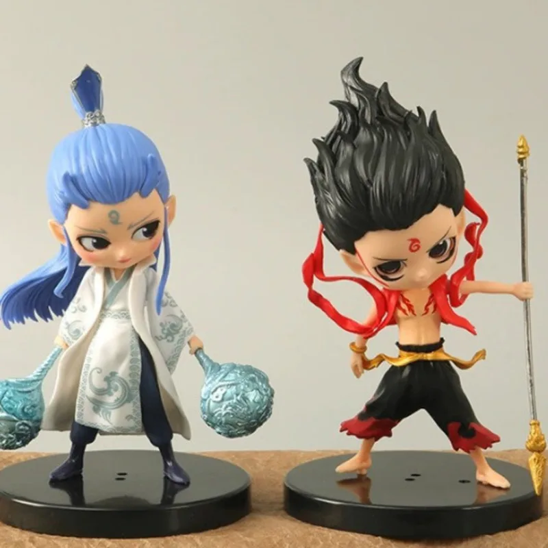 

Nezha's Demon Children Troubles in the Sea Ao Bing Nezha Movie Same Style Demon Children's Model Ornament Doll Children Toy