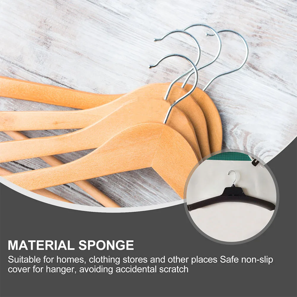 

Hanger Protective Accessories Anti Slip Sponge Cases for Clothing Foam Shoulder Cover Garment Hanger Grip Reliable Design