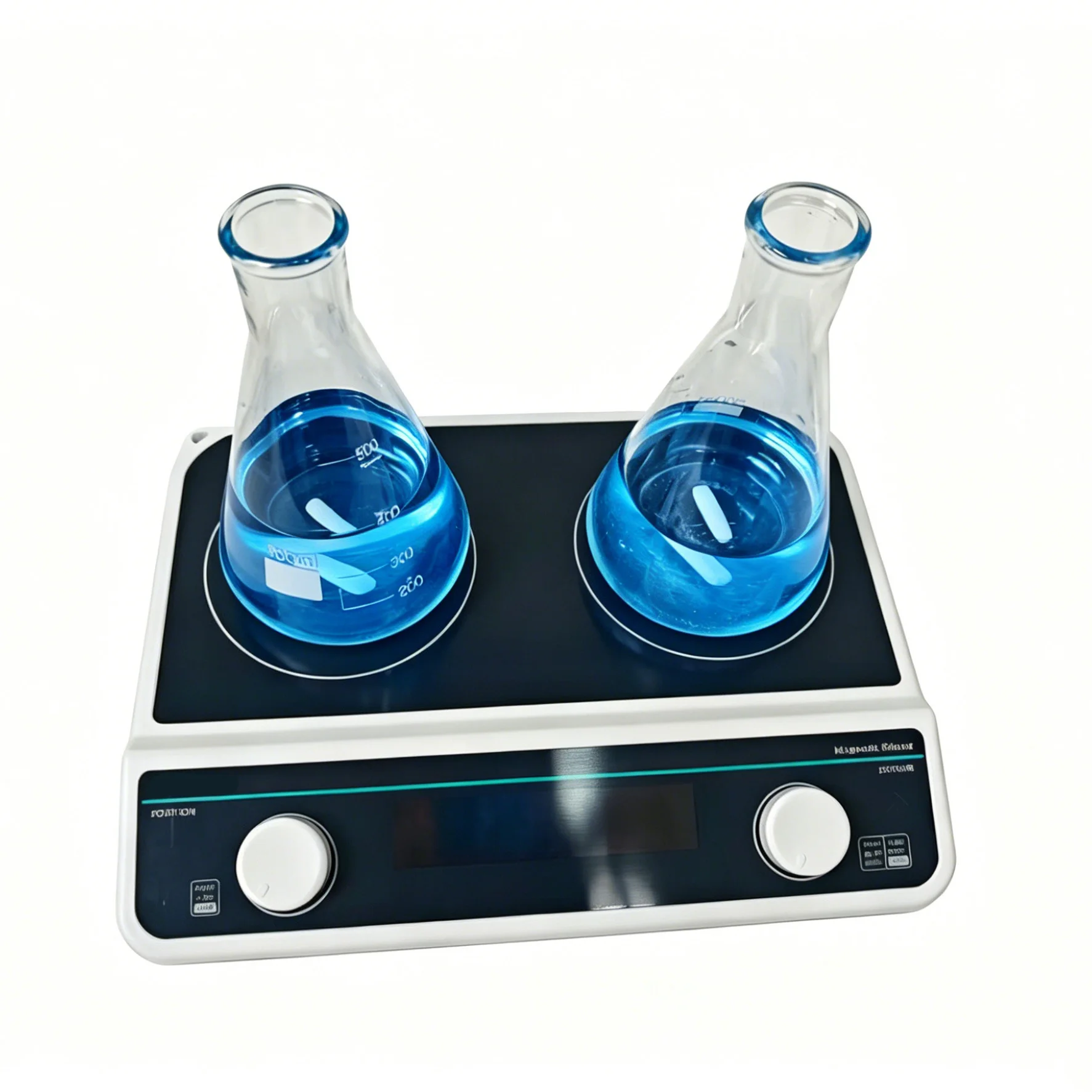 Kisdoc MMS-2Pro 2 Position Magnetic Stirrer 2L 50-1500rpm Timing Lab Mixer