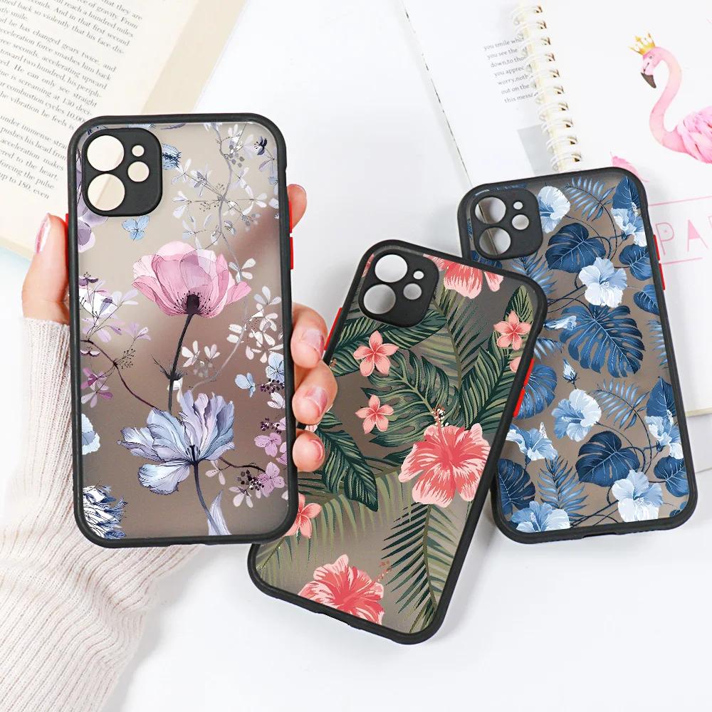 Palm tree Leaves Phone Case For Xiaomi Poco X5 Pro Cases Xiaomi Mi 12 11 Lite 5G NE 10T 12T 11T 13T Pro F5 X3 NFC F3 F4 GT Cover