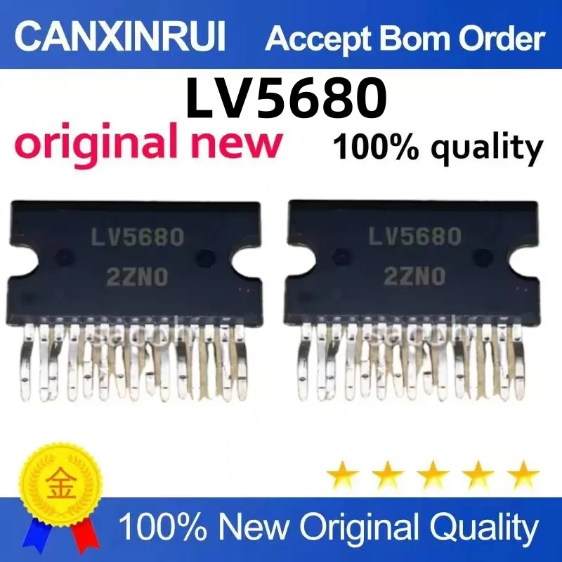 Original imported chip amplifier IC LV5680 HZIP15 original genuine good as soon as you change it