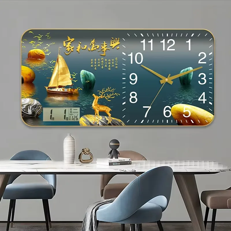 Modern Cheap Wall Watch Clock Premium Quality Large Digital Wall Clock Luxury Classic Orologio Da Parete Living Room Decor