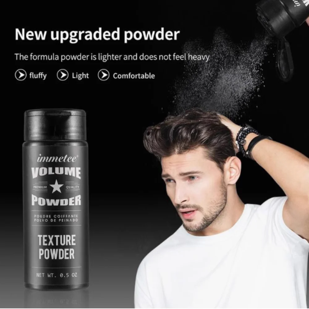 

Immetee Volume Powder Стойкий текстурирующий крем с матовым эффектом, текстурирующий крем для волос, улавливающий прически, расплей для волос, порошок для ухода за волосами