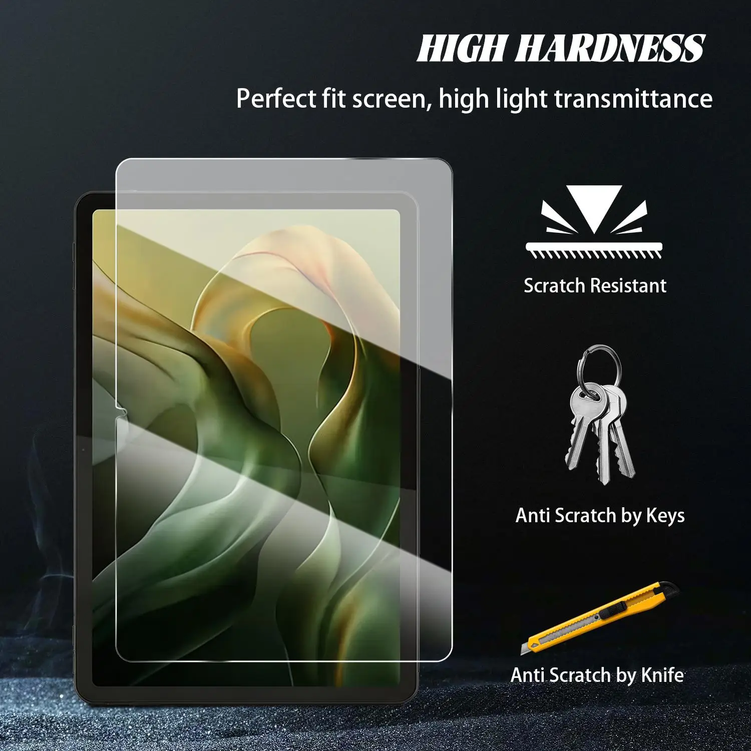 For Moto Pad 2026 5G Tablet Tempered Glass Screen Protector For Moto Pad 2026 HD Clear Anti Scratch Protective Glass Film view 4