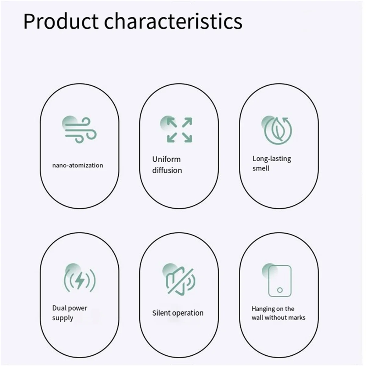 

【Flash&Deal!】{Newly Designed Small Area Sniffer Electronic Fragrance Essential Oil Ultra Quiet Odor Diffuser EU Plug