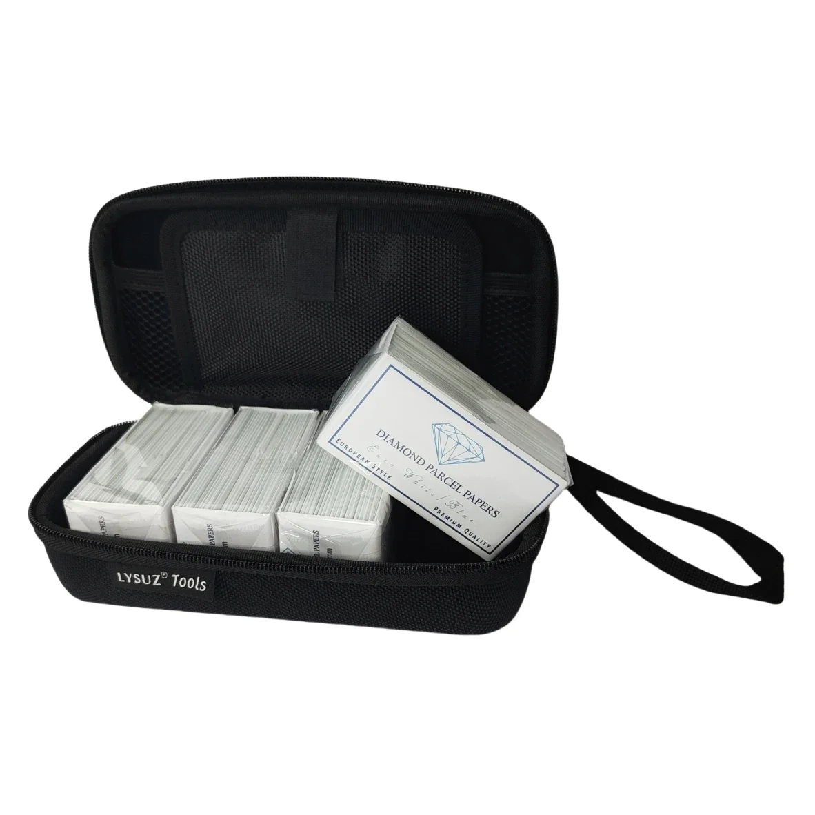 

Portable Diamond Parcel Papers Storage Bag Gemstone collection Organizer Jewelry Sorting Storage Box