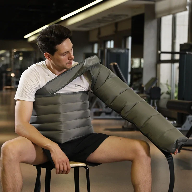 

chamber air compression therapy Leg Foot Massager Vibration Infrared Therapy lamp for reducing pain