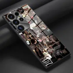 The Vampire Diaries Phone Case for Samsung S24 S23 S21 S20 S22 A24 A34 A54 A53 Note 20 Pro Ultra Plus 2024 Glass Back Cover