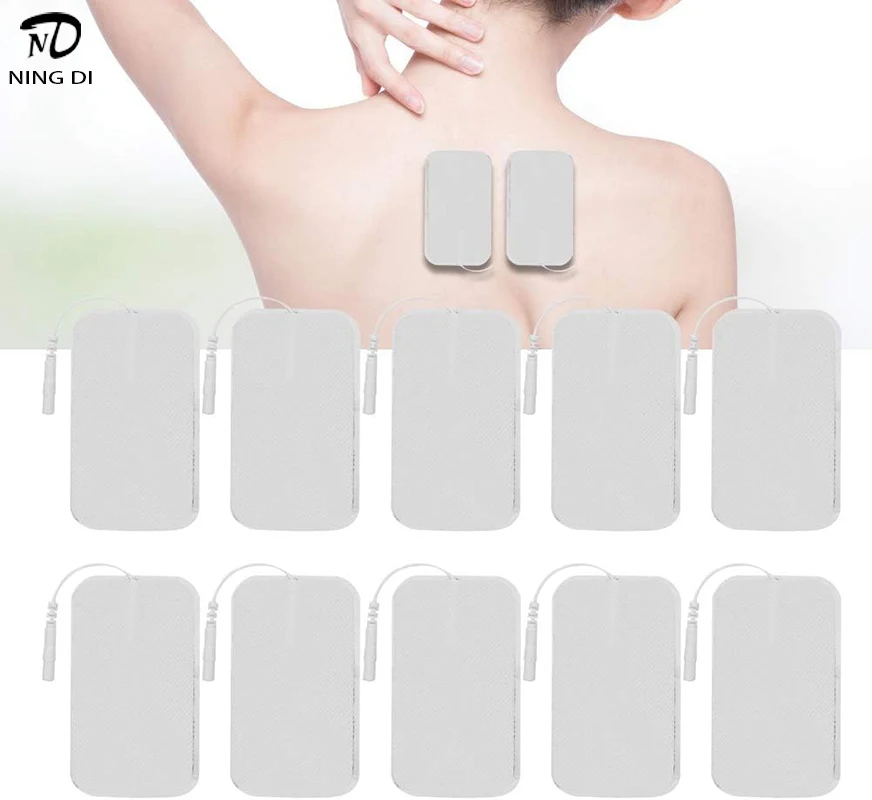 

40*60mm Tens Unit Replacement Pads 2 pcs Electrode Patches Electrode Massage Pads for Electrotherapy