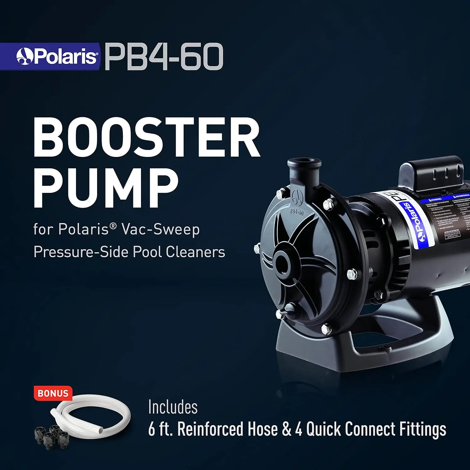 Booster Pump 3/4 HP for Pressure Pool Cleaners PB460 180-480