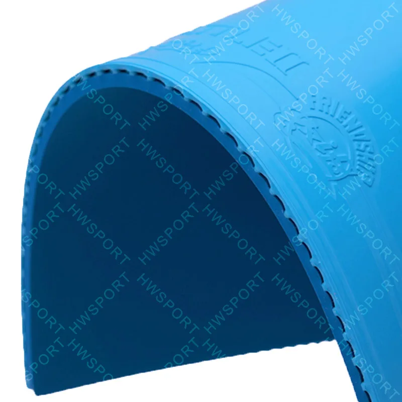 729 Battle 2 مطاط تنس الطاولة الأزرق المقاطعي المهنية لزجة بينغ بونغ المطاطية مع الإسفنج الأزرق المضبط مسبقًا 2.15 مم