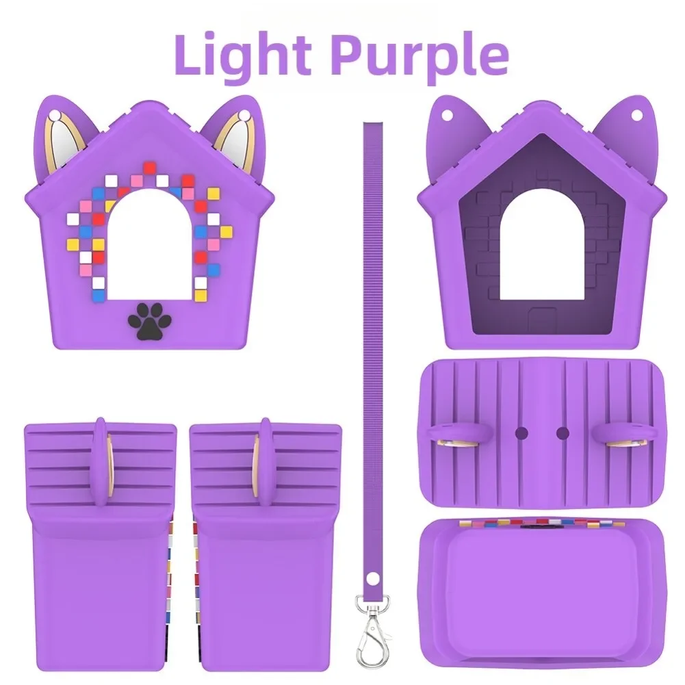 

Силиконовый чехол для Bitzee Doghouse, 1 шт., легкий, удобный, с ремешком, противоударный, пылезащитный, запасные части для игровых устройств