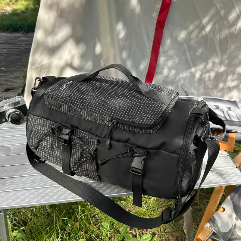 Lightweight and high-end backpack, outdoor sports mountaineering bag, large-capacity multi-functional handbag, sports luggage ba view 5