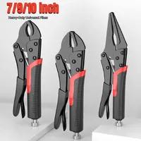 7/9/10 Inch Heavy-Duty Universal Pliers Multifunction  Manual Fixed Jaw Clamp Tool f Durable Locking Pliers Hand Tools