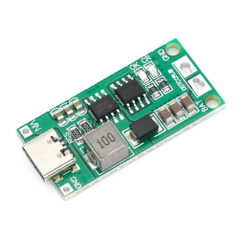 Multi-Cell 2S 3S 4S Type-C to 8.4V 12.6V 16.8V Step-Up Boost LiPo Polymer Li-Ion Charger 7.4V 11.1V 14.8V 18650 Lithium Battery