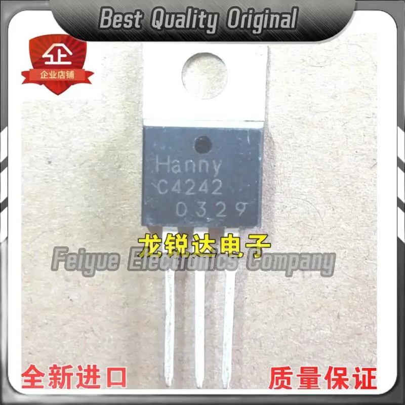 5PCS-20PCS   C4242 2SC4242 TO-220 NPN 7A 400V   Best Quality Imported Original