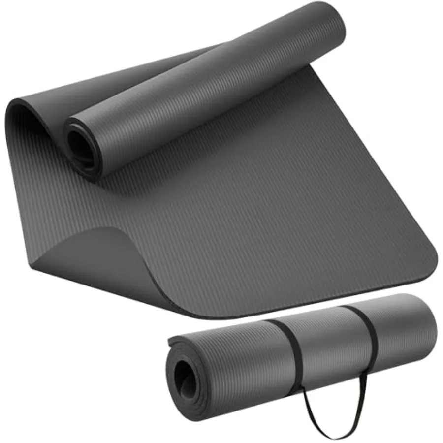 

Extra Thick NBR Yoga Mat for Women and Men 15mm Thick 72"x32" Large Exercise Mat with Non-Slip Workout Mat for Yoga Pilates Str