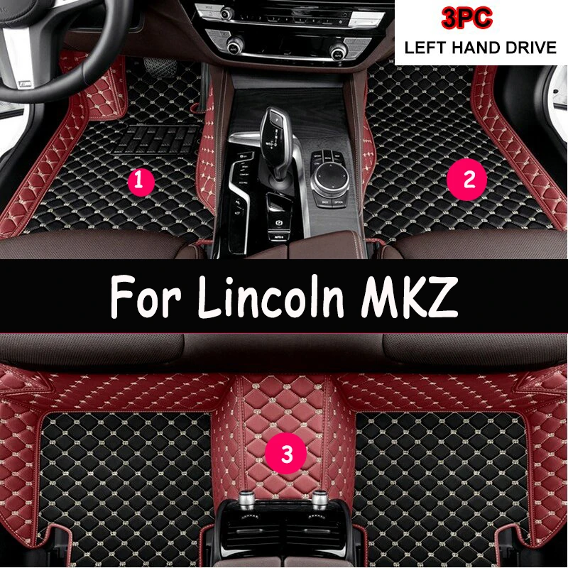 

Автомобильные коврики на заказ для Lincoln MKZ 2014-2020 лет Детали интерьера Автомобильные аксессуары Ковер