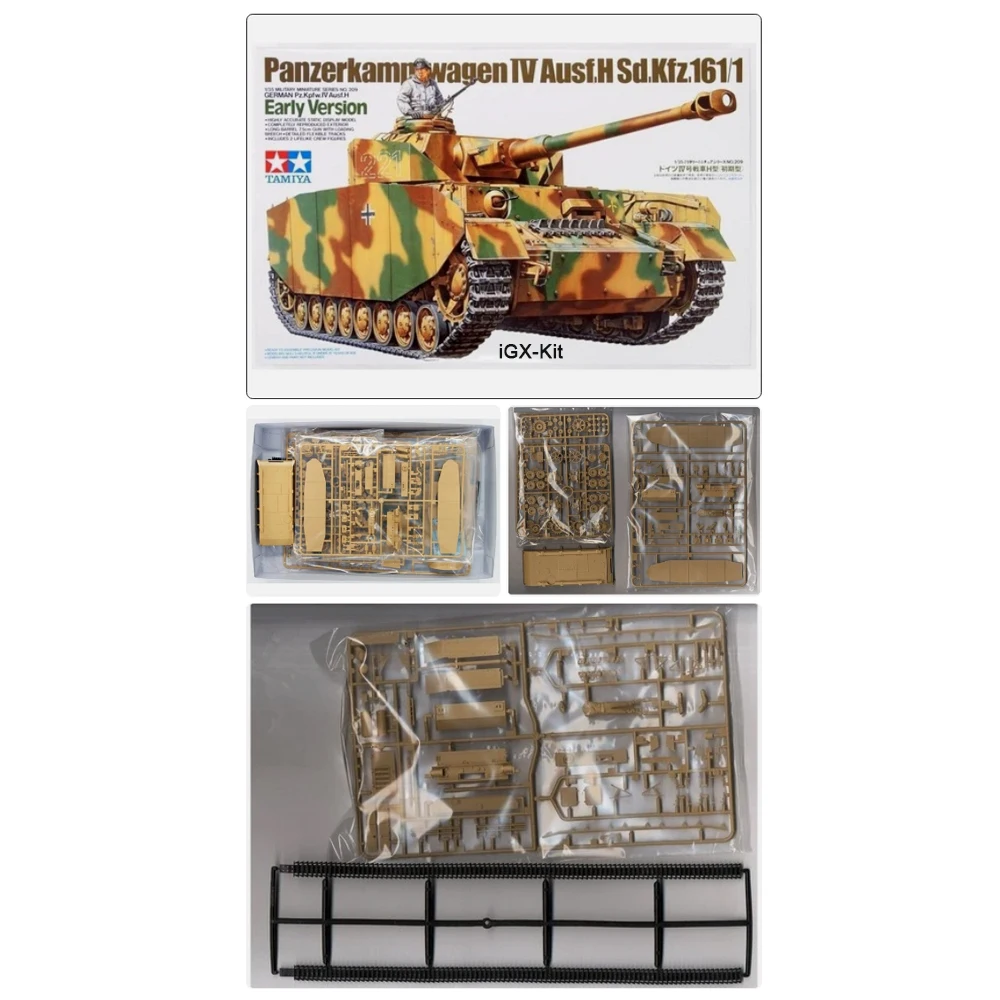 

Tamiya 35209 1/35 Germany Type IV H Medium Tank Initial Type Military Hobby Toy Plastic Model Building Assembly Kit Gift
