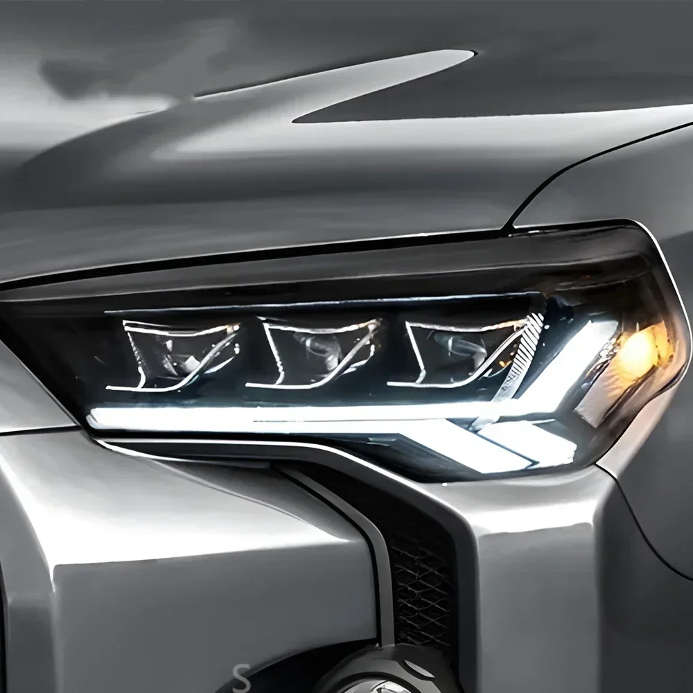 

Car Front lamps For Toyota 4Runner 2014-2021 High Quality LED Auto Headlights Assembly Upgrade Three Projector Lens Accessories