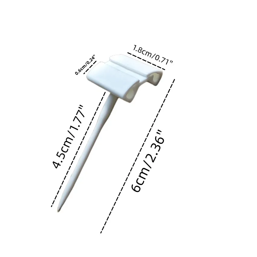 POP Paper Card Insert Display Holder Clip Advertising Retal Store Promotion Needle Pin Type