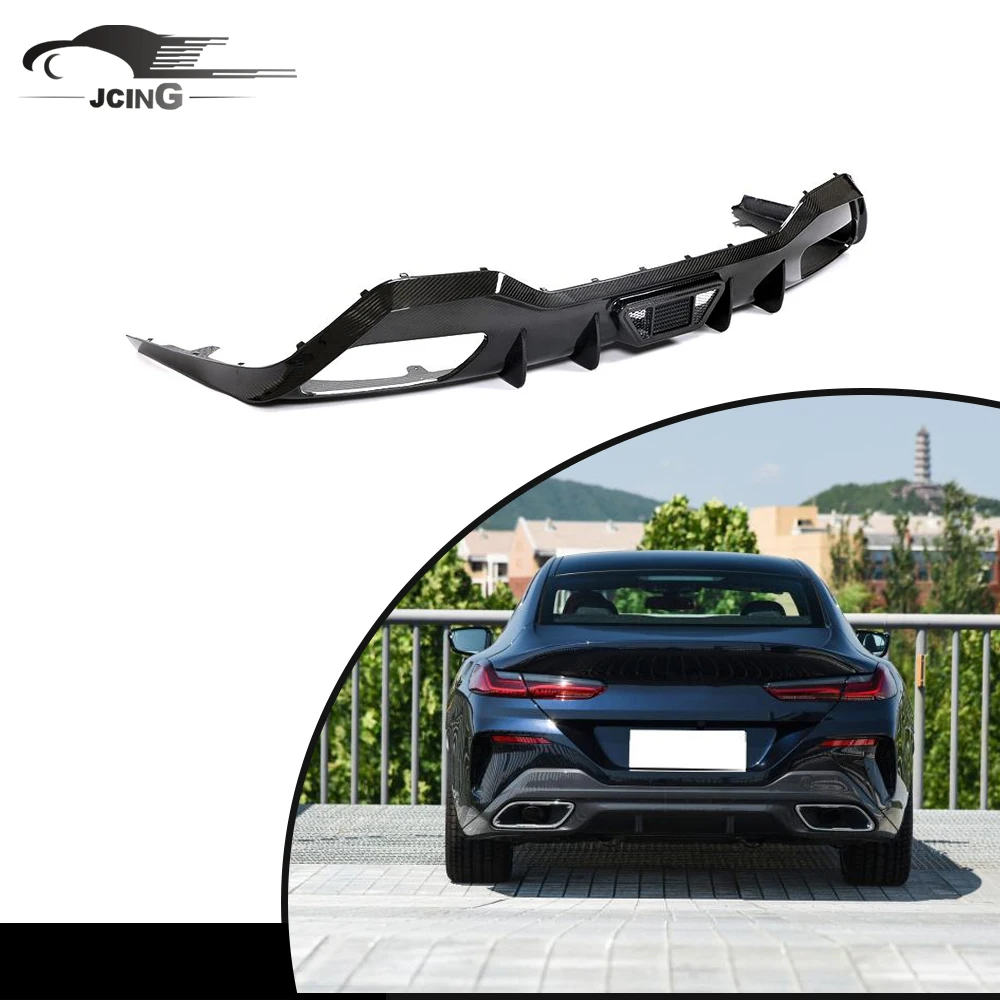 

High Quality Carbon Fiber Rear Bumper Diffuser for BMW 8 Series G16 M-Sport 4D 2018-2020