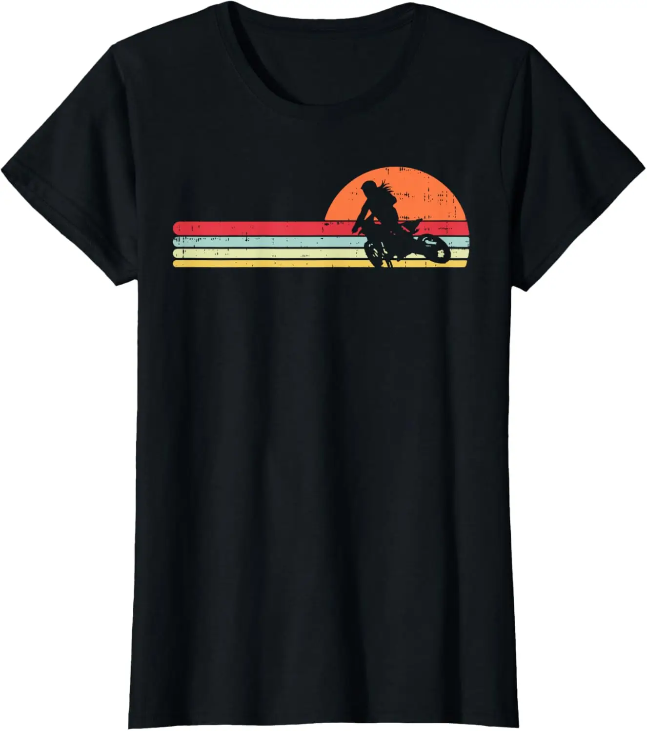 

Dirt Bike Motocross Girl Retro Track Racing Motorcycle Gift T-Shirt Motorcycle