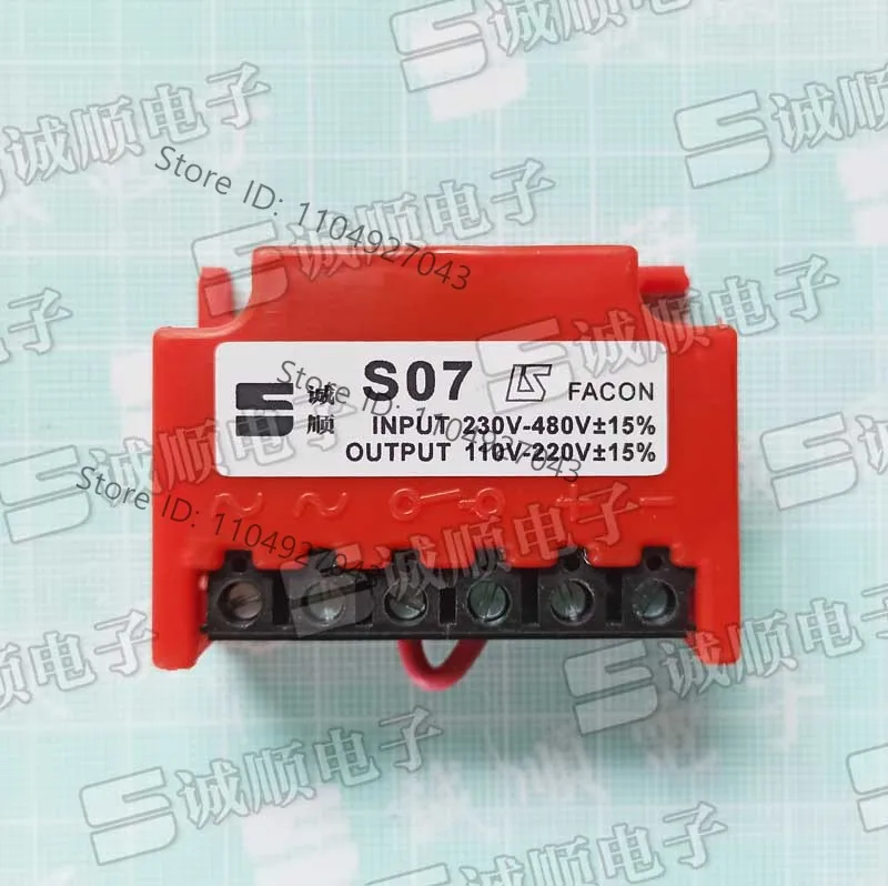 para uso doméstico S07 IS LS Facon Uin = 230-480 VAC Uout = 110-220 VDC