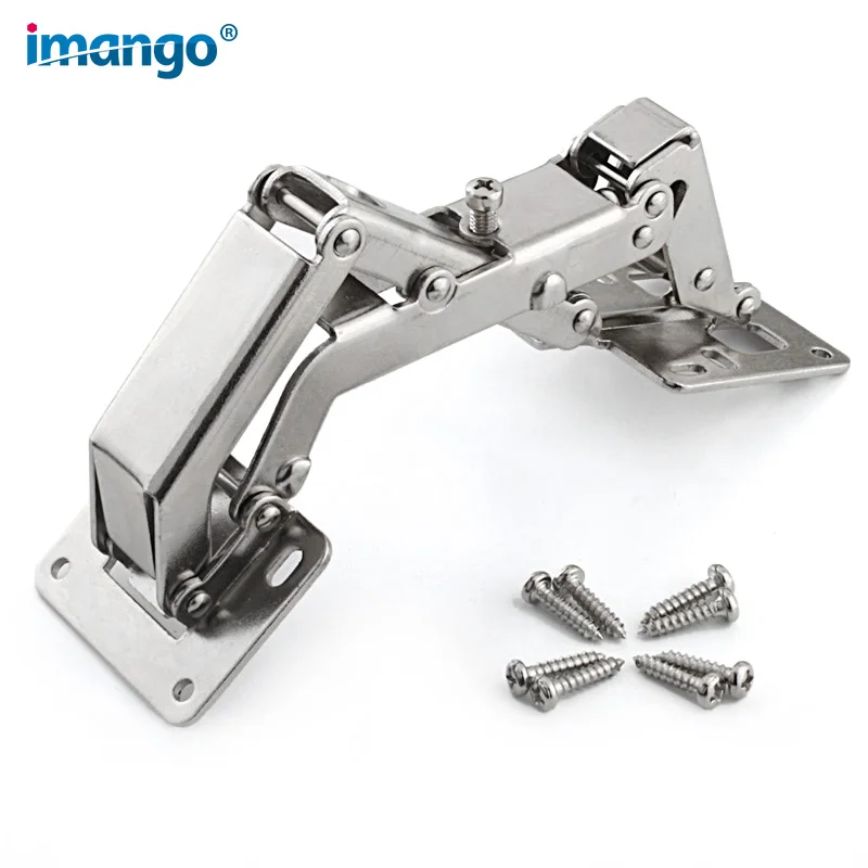 165/170/175Degrees Furniture Cabinet Doors Hinge Special Angle Thick Door Panels No Need Slotting Large Angle Big Hinges