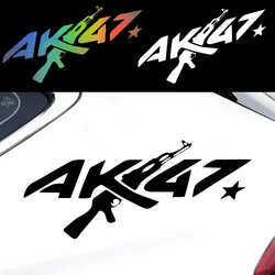 AK47 Gun Personalised Creative AK-47 Car Sticker Auto Body Bumper Window Motorcycle Laptop Wall Vinyl Film Decal Car Accessories