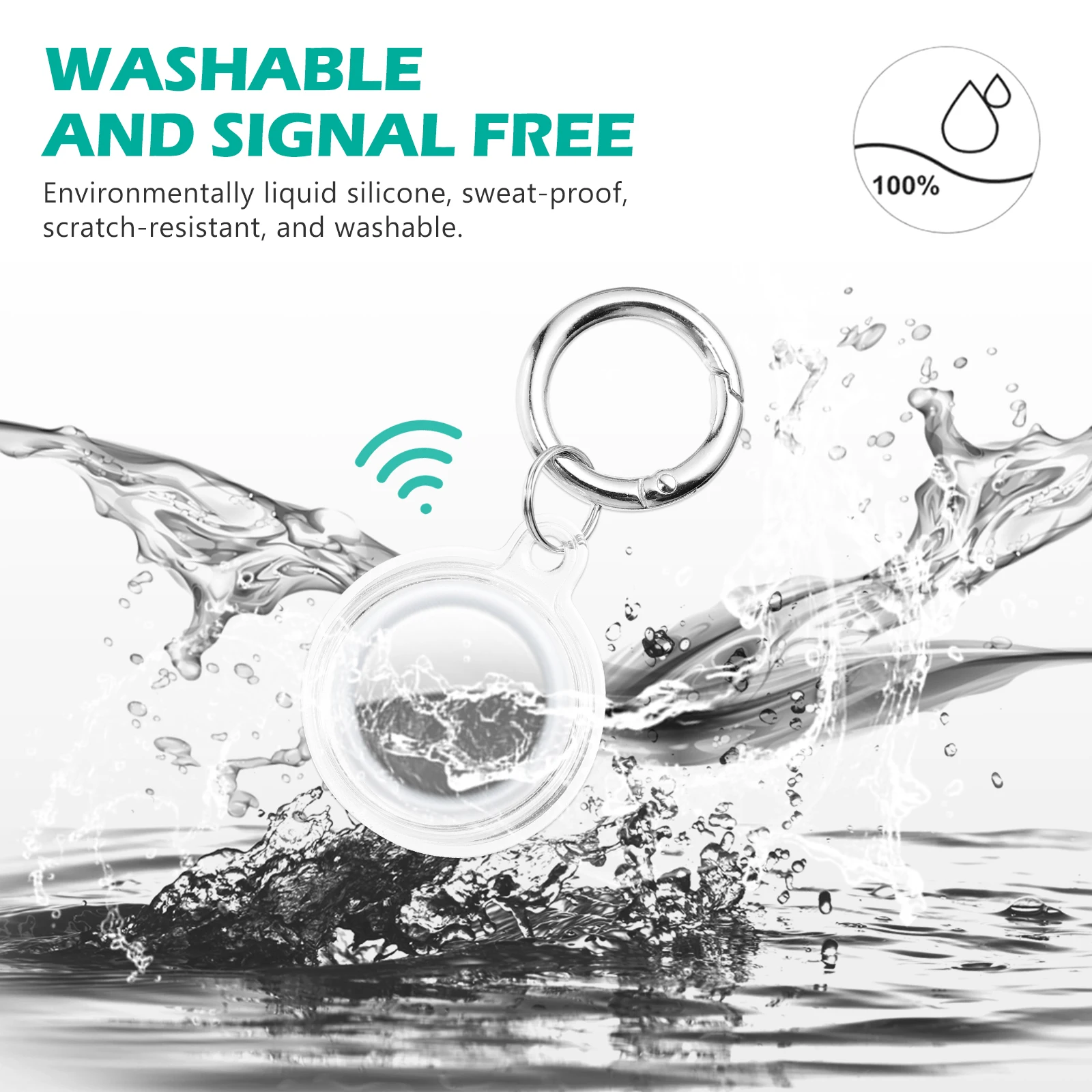 

s Anti Lost Tracker Case Washable Reusable Durable Full Protection Scratch Resistant Cover For Keys Bags Dog Storage Box