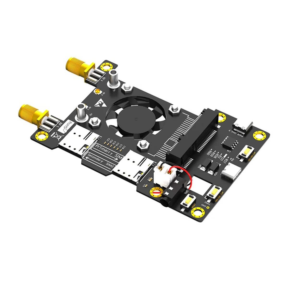 3G 4G LTE Basic HAT for Raspberry Pi Asus Tinker Board Samsung ARTIK Rock64 Media Latte Panda Cooler Fan