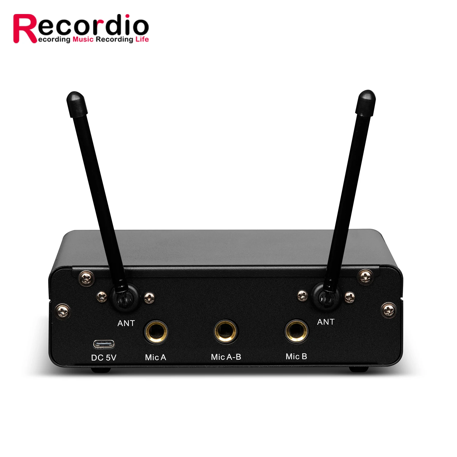 GAW-P1000 Recordio Professional UHF Two Channel Wireless Microphone