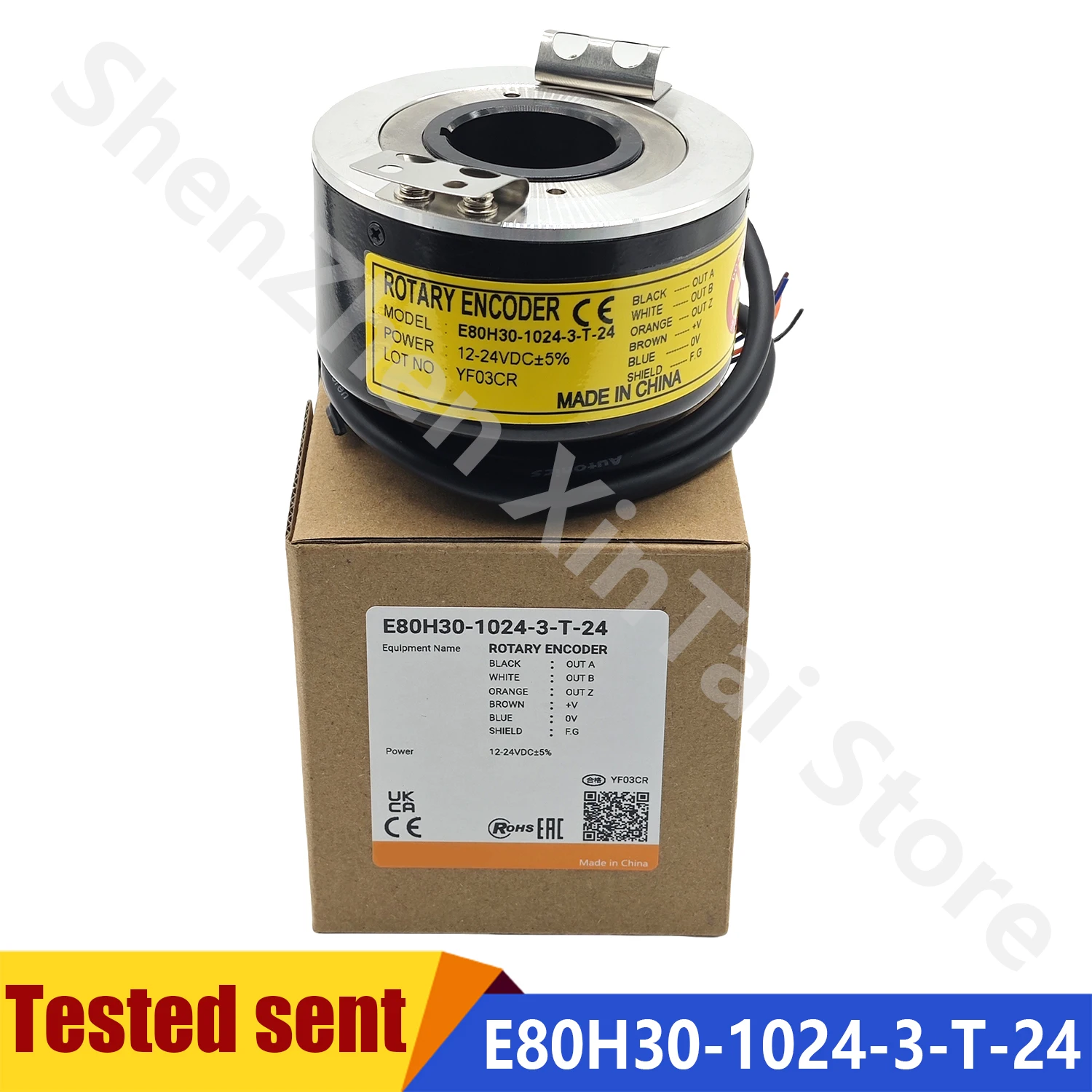 Enkoder E80H30-1024-3-N-24 E80H30-1024-3-T-24 asli baru