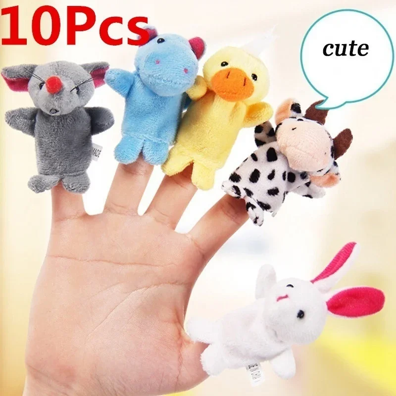 Títeres de dedo de animales – Muñecos de peluche para niños - imagen 3