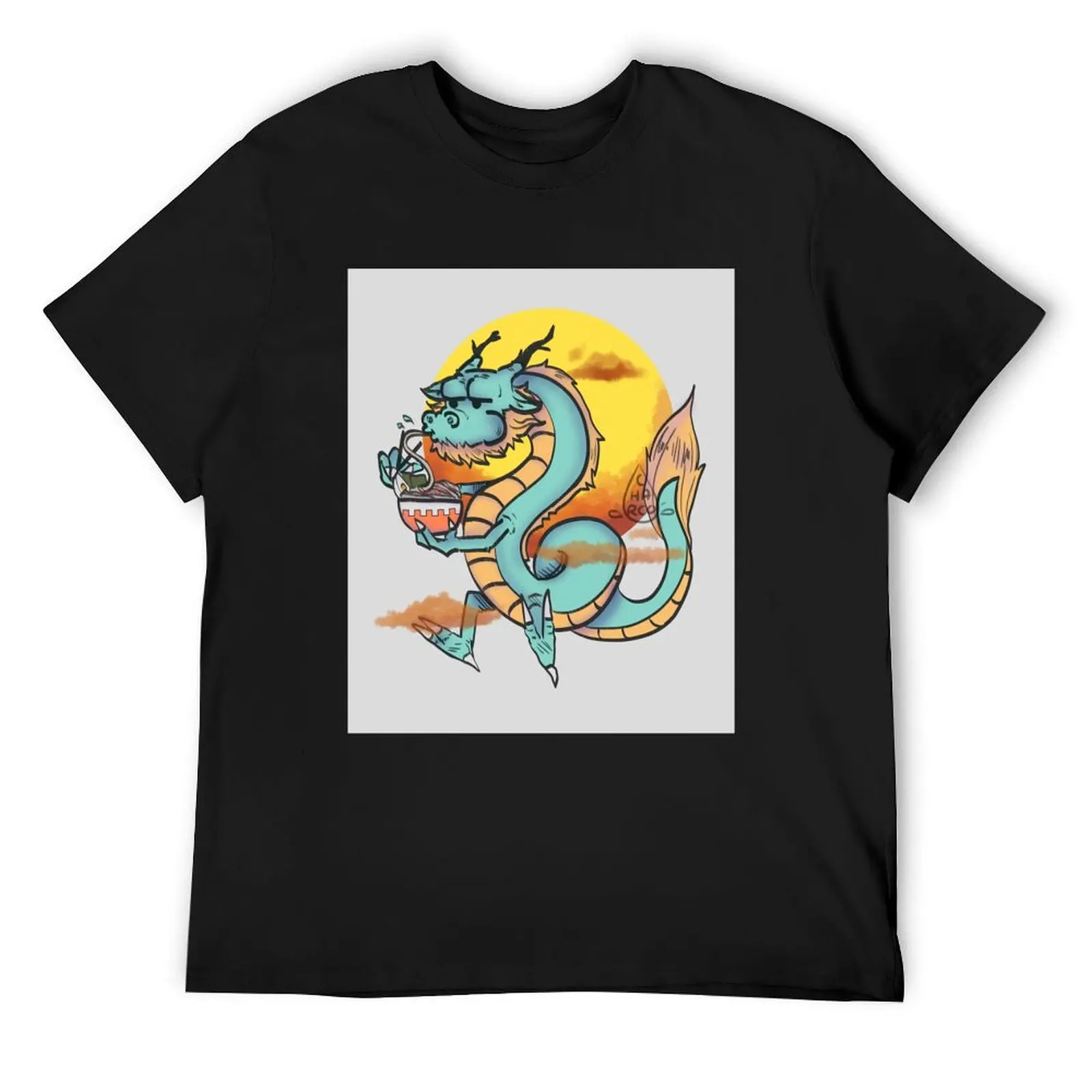 Gobble dragon T-Shirt sublime essential t shirt anime mens vintage t shirts