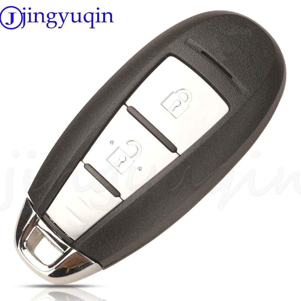 jingyuqin 2/3/4B Remote Car Key Blank Fob Shell Case For Suzuki Swift SX4 Vitara 2010-2016 TS008 / TS007 Smart With Small Key