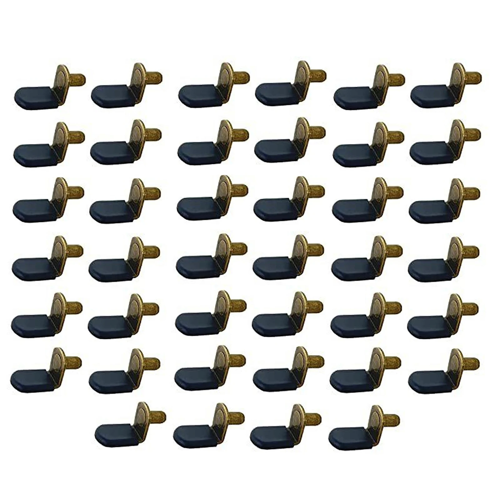 

40Pcs Wholesale Bronze L-Shaped Support Pins Accessories For Cabinets W/ 1/4 Inch Hole Shelf Entertainment Centers Bookcases
