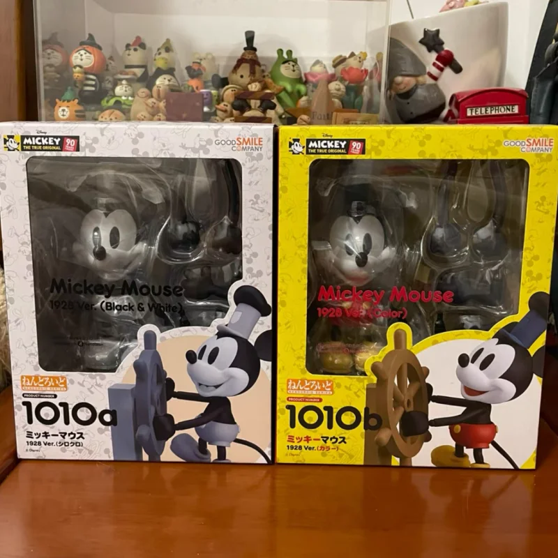 Genuine Disney Series 1010 Mickey Mouse 1928 Ver. Out Of Print Peripheral Figurines Collectible Decoration Ornaments Toys Gift